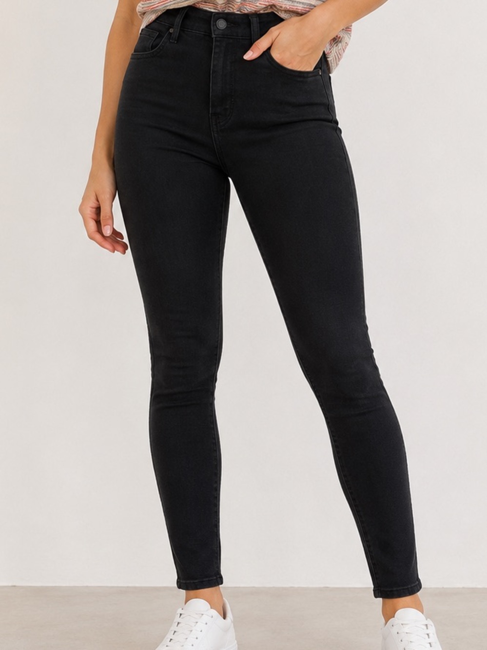 American Eagle Dream Stretch Black Hi Rise Jegging 6
